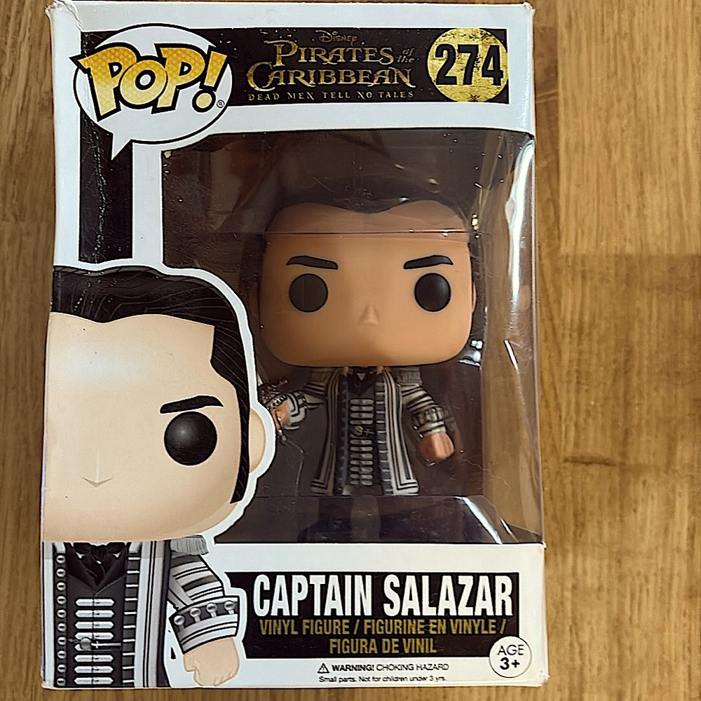 Captain Salazar Funko Pop #274. Pirates of the Caribbean.
